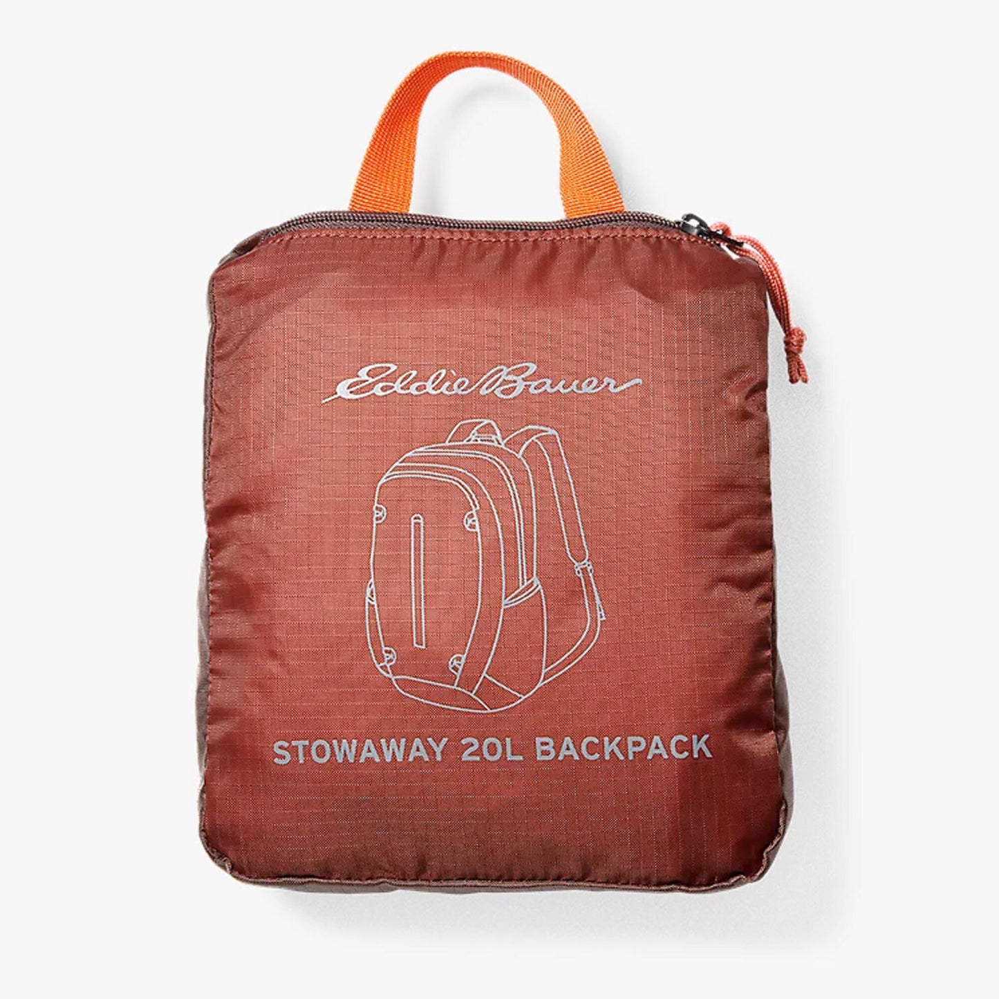 MOCHILA PACKABLE STOWAWAY EDDIE BAUER-MAROON#MAROON