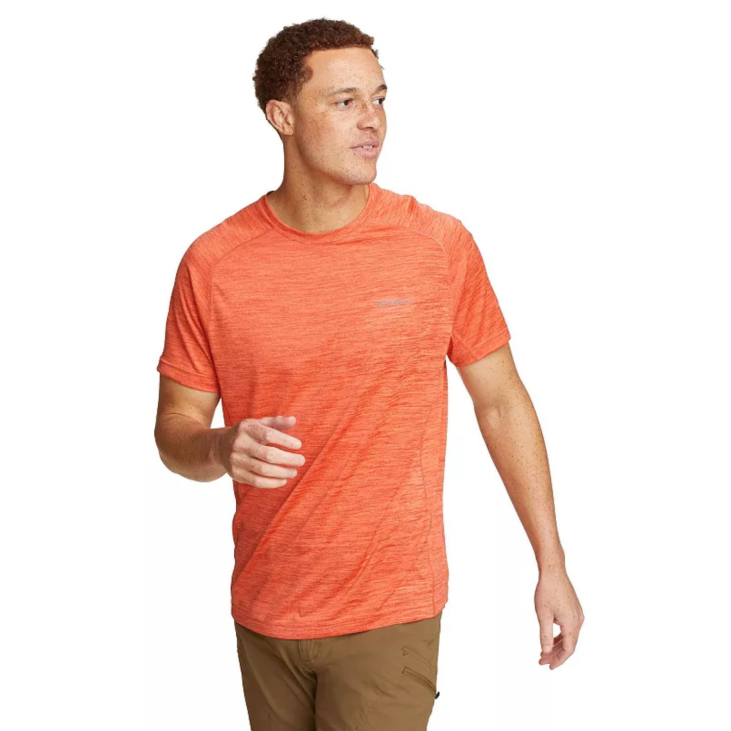 CAMISETA HOMBRE EDDIE BAUER RESOLUTION - NARANJA TANGERINE