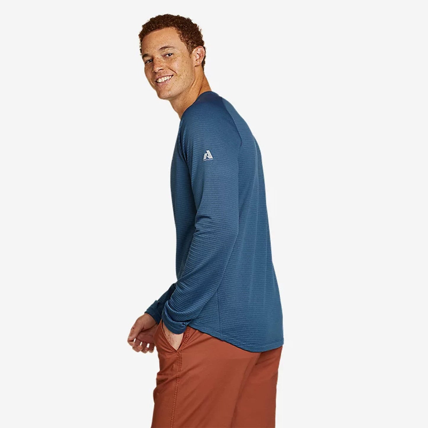CAMISETA EDDIE BAUER HIGH ROUTE - AZUL#AZUL