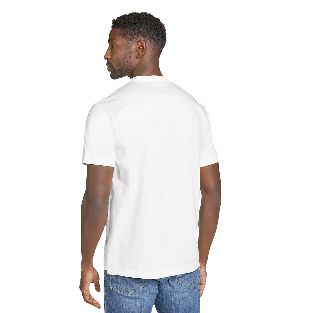 CAMISETA EDDIE BAUER LEGEND WASH CUELLO V - BLANCO