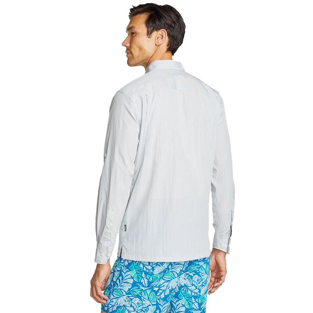 CAMISA EDDIE BAUER MANGA LARGA GUIDE 2.0 - Light Grey