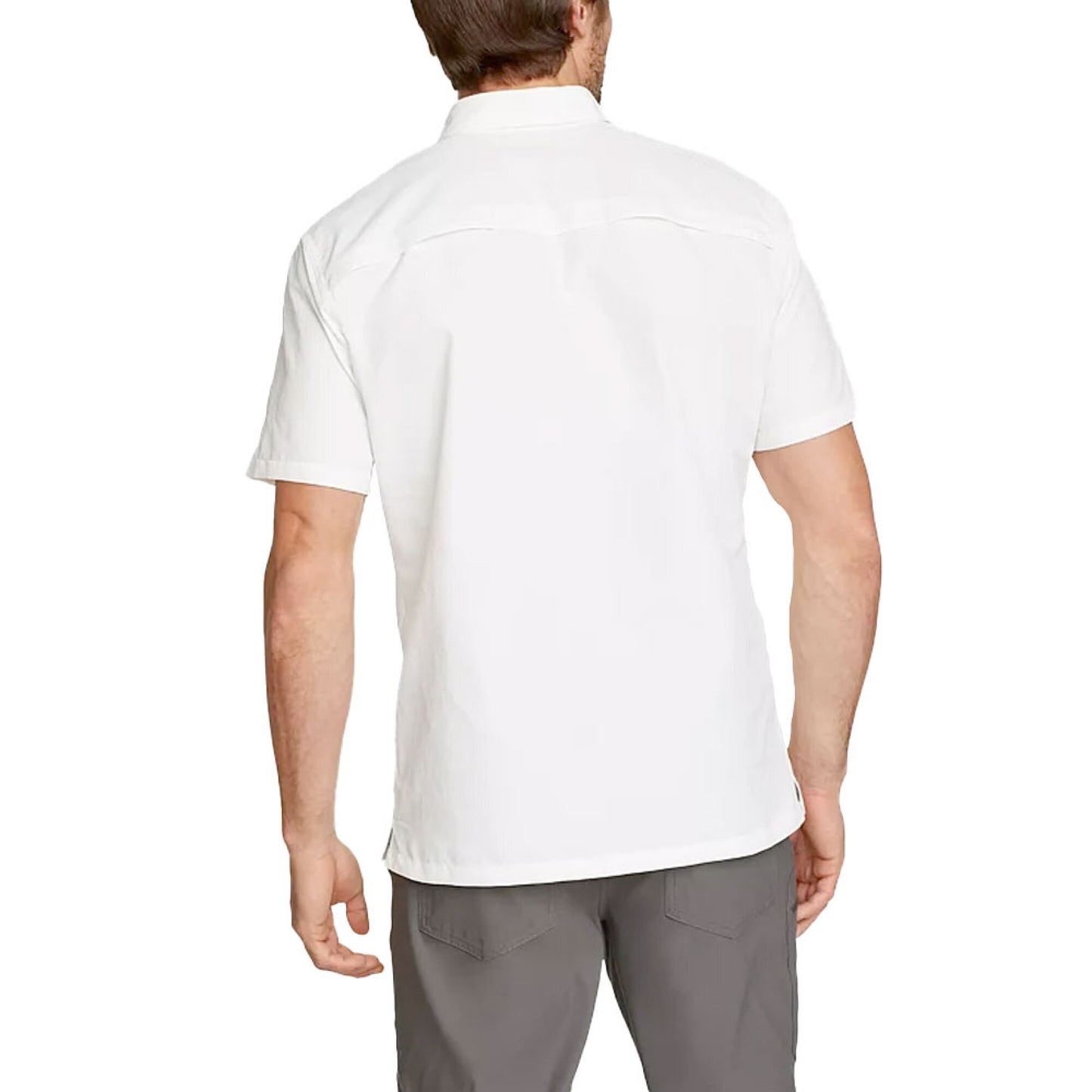 CAMISA HOMBRE RIPSTOP GUIDEMANGA CORTA / EDDIE BAUER#NEGRO