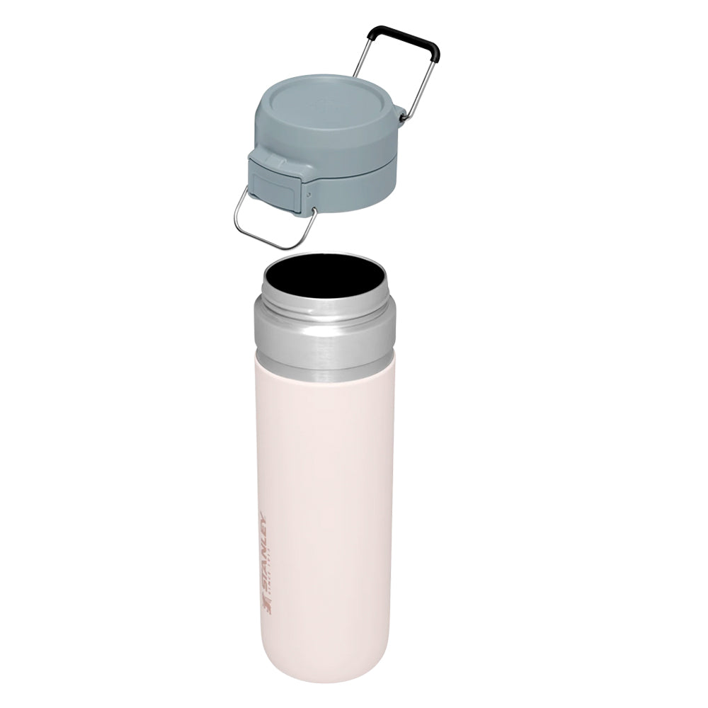 Botella Térmica Quick Flip GO 24 oz Stanley Rose Quartz