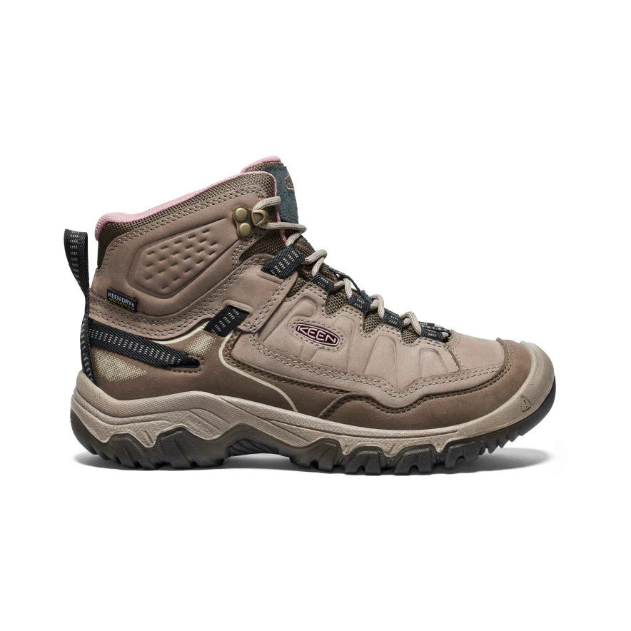 Bota impermeable para mujer Keen Targhee IV MID - Brindle/Nostalgia Rose