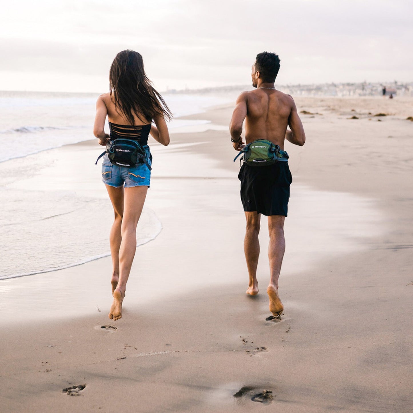 CANGURO STANSPORT DE 5L CON CORREA PARA EL HOMBRO - VERDE#VERDE