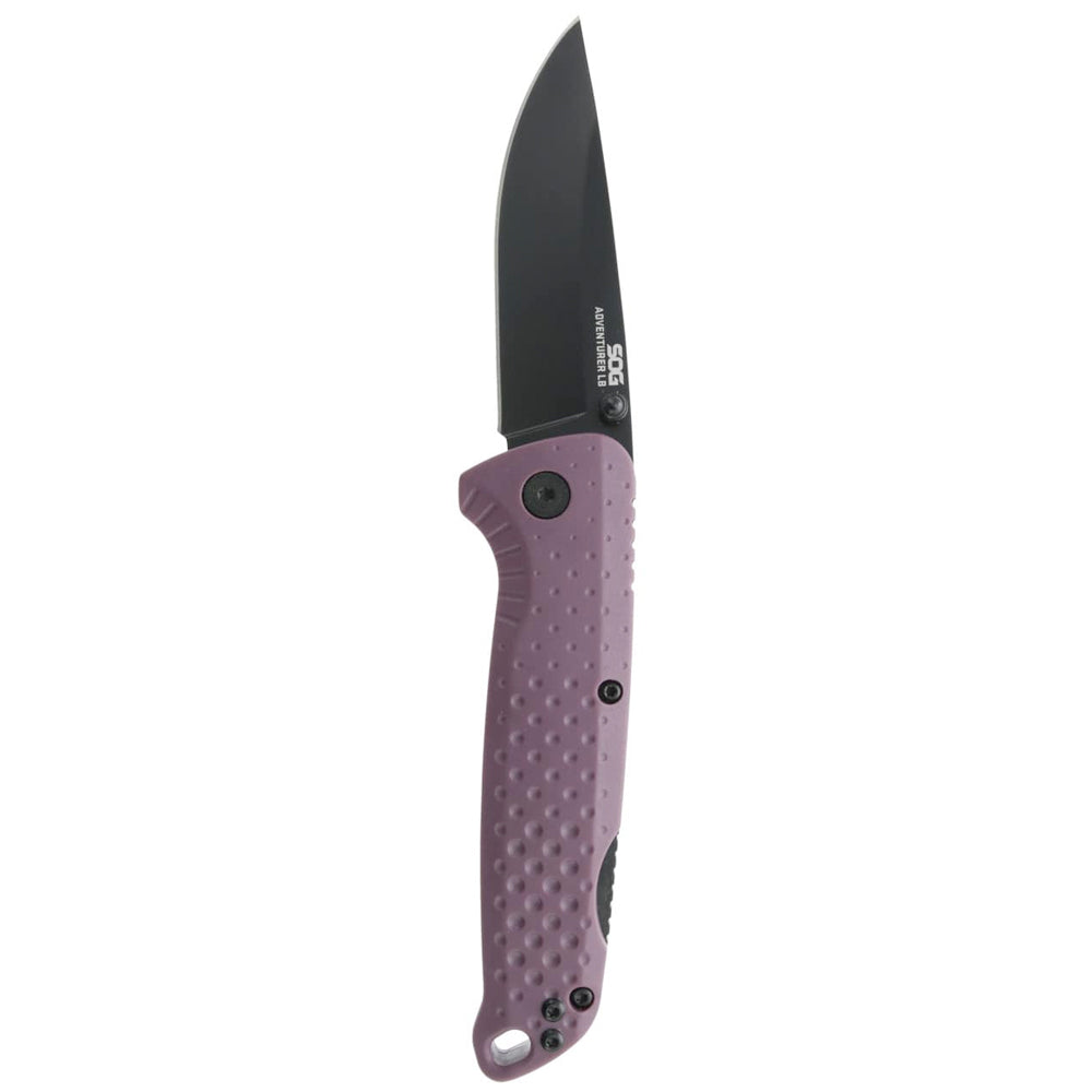 Cuchilla Adventurer LB SOG - Morado Crepúsculo + Negro