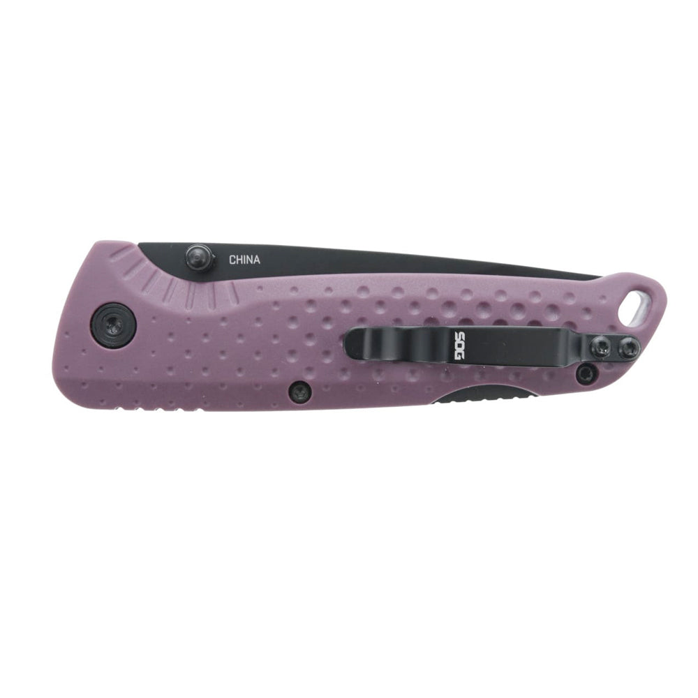 Cuchilla Adventurer LB SOG - Morado Crepúsculo + Negro