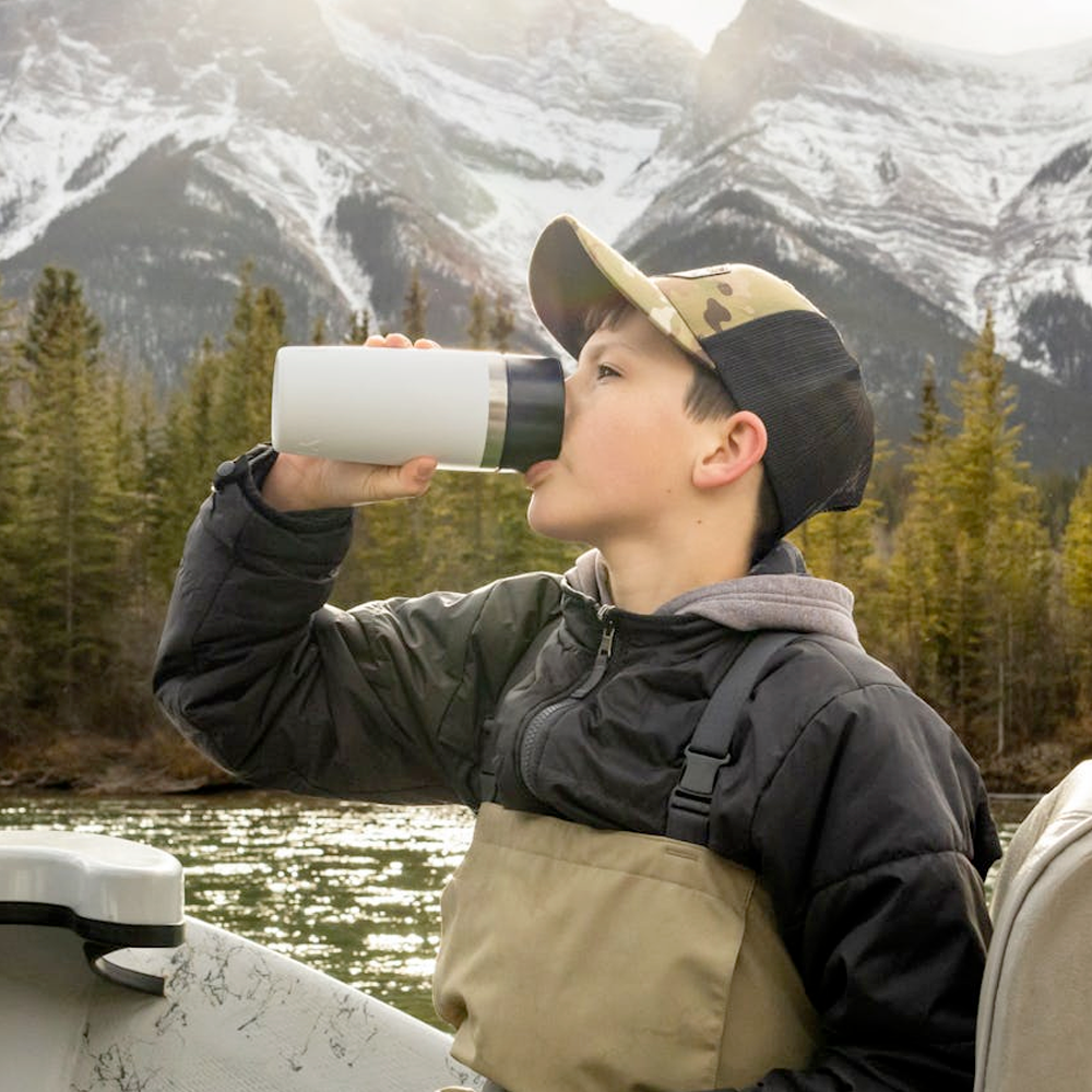 Botella Termica Yeti Rambler Travel 12oz - Rescue Red