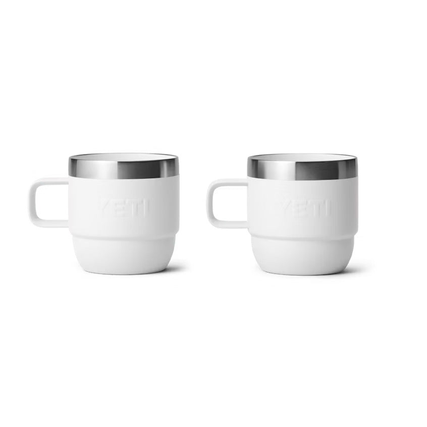 Taza Térmica Apilable Yeti Rambler Mug 2PK 6oz- Blanco