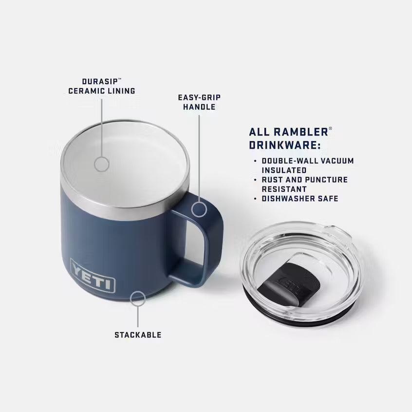 Taza Térmica Yeti Rambler 10 oz Mug MS - Navy