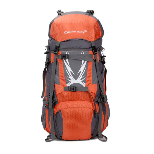 MOCHILA IMPERMEABLE 60L NEW OUTLANDER - NARANJA