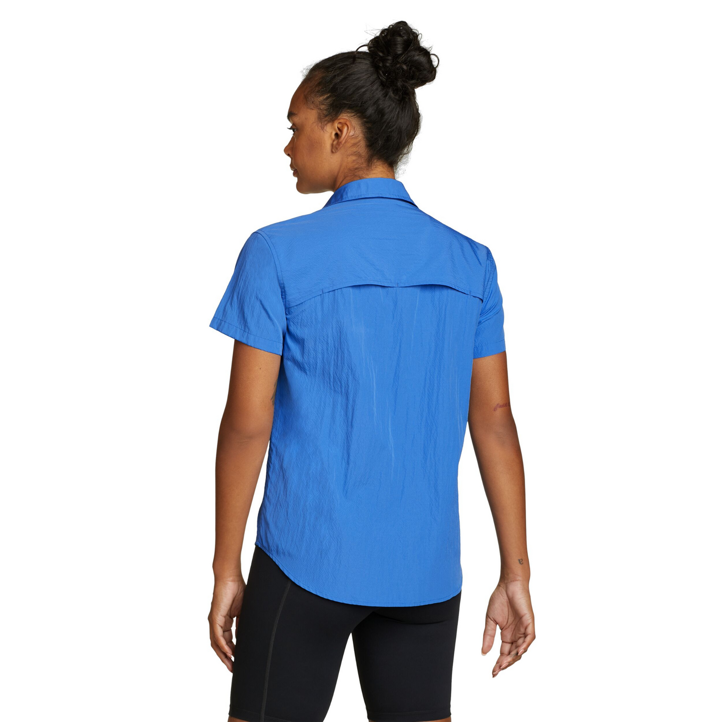 Camisa Guide UPF Mujer Eddie Bauer Manga Corta | Outdoor Adventure Colombia