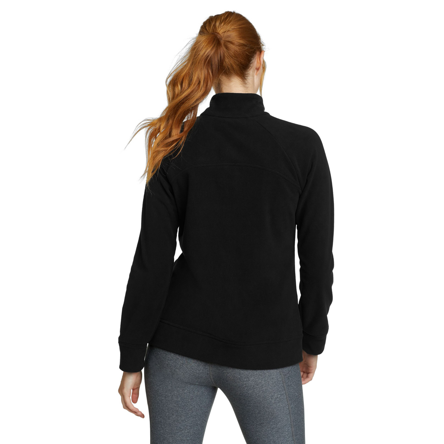 Fleece Polar Eddie Bauer Quest Full Zip Mujer Negro | Outdoor Adventure Colombia