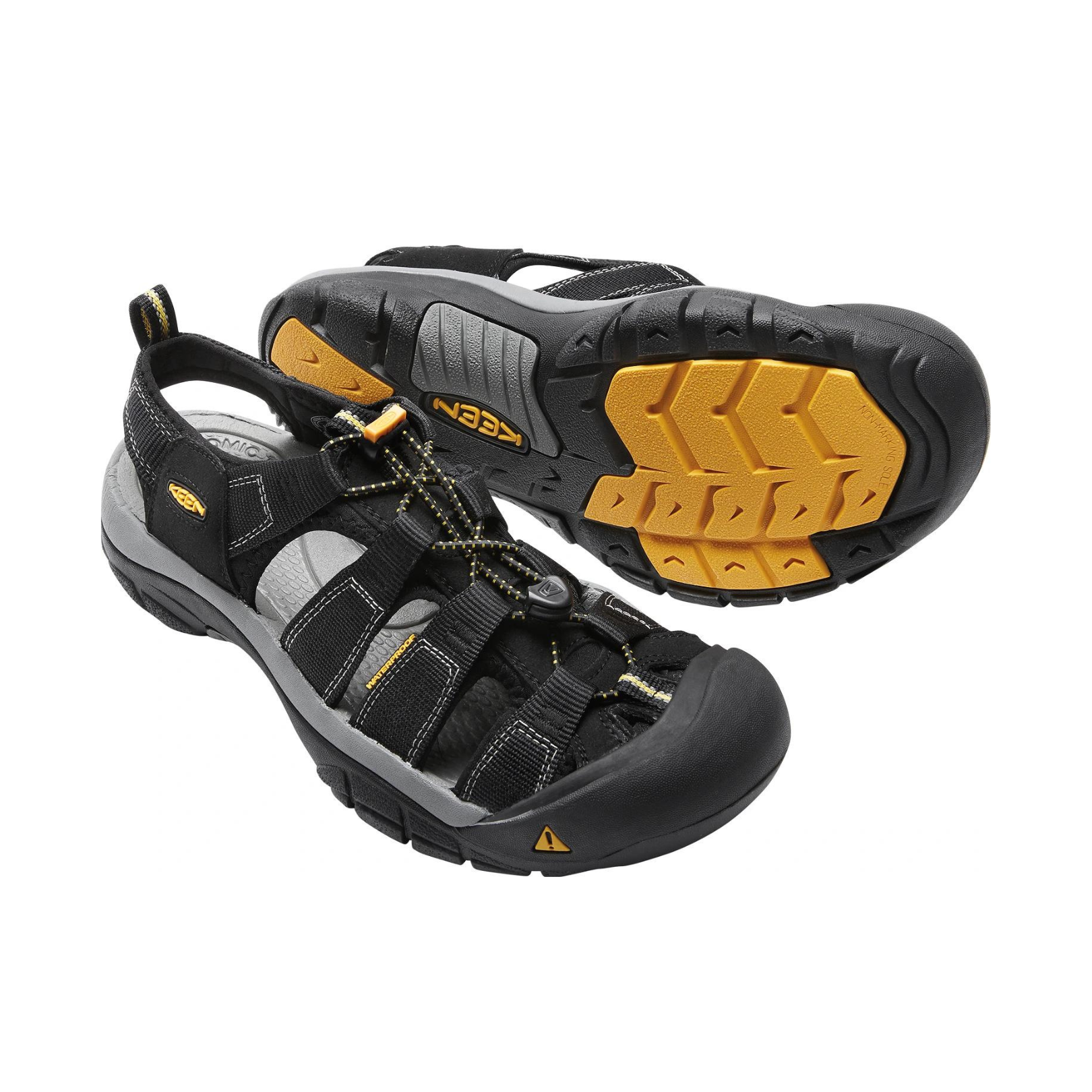 Sandalias Keen Newport H2 Negras Hombre | Outdoor Adventure Colombia