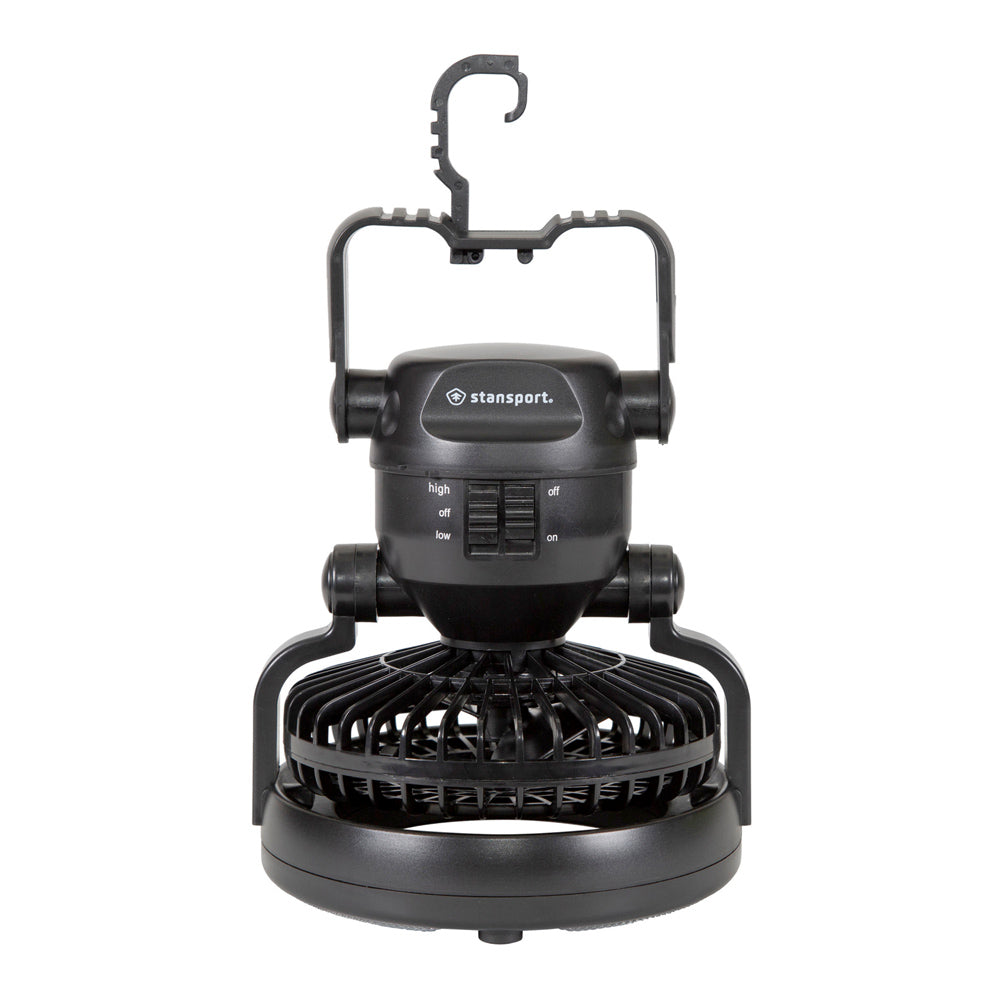 LINTERNA LED PARA CAMPING CON ABANICO STANSPORT - 40 LÚMENES