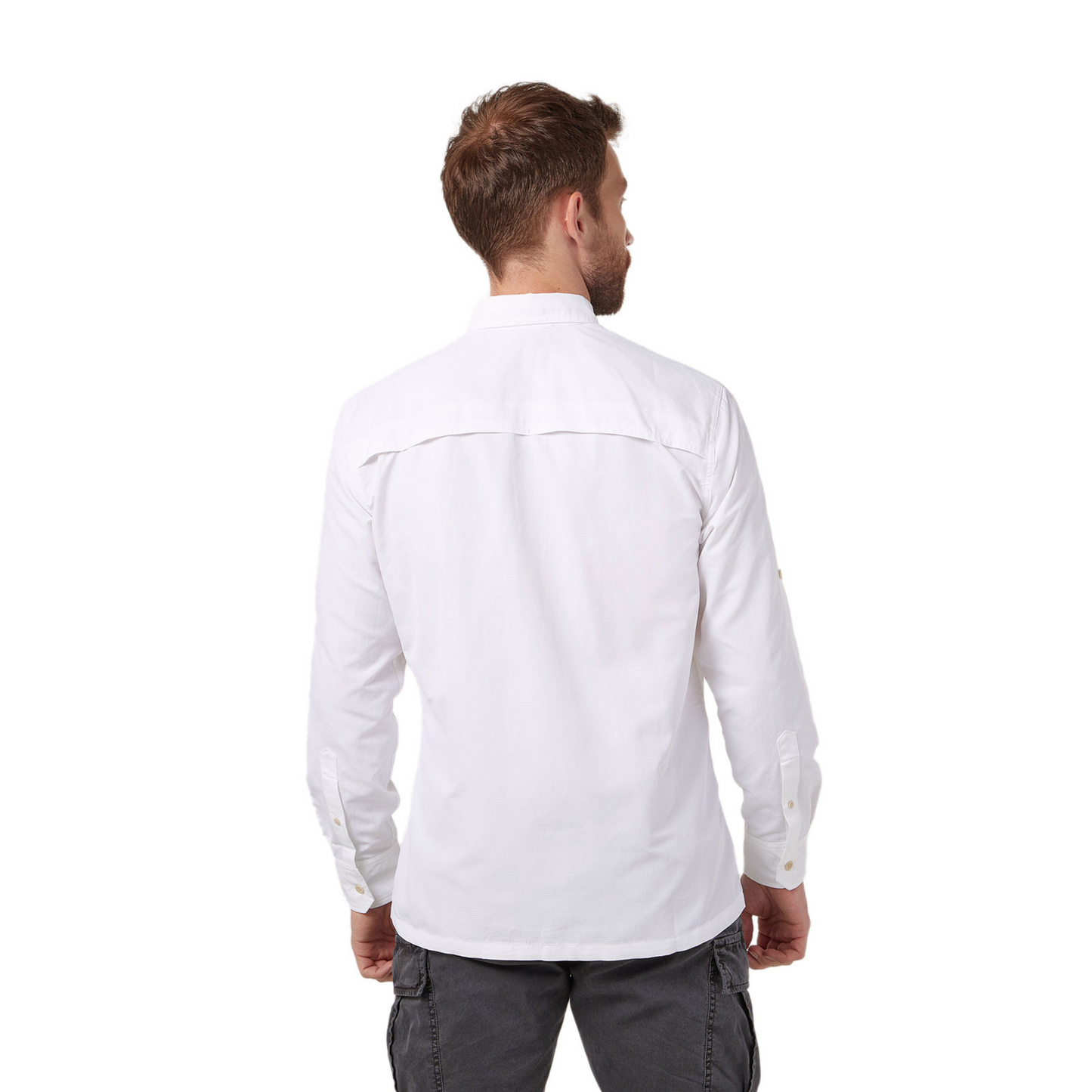 Camisa Blanca Eddie Bauer Ripstop Hombre | Outdoor Advenuture Colombia
