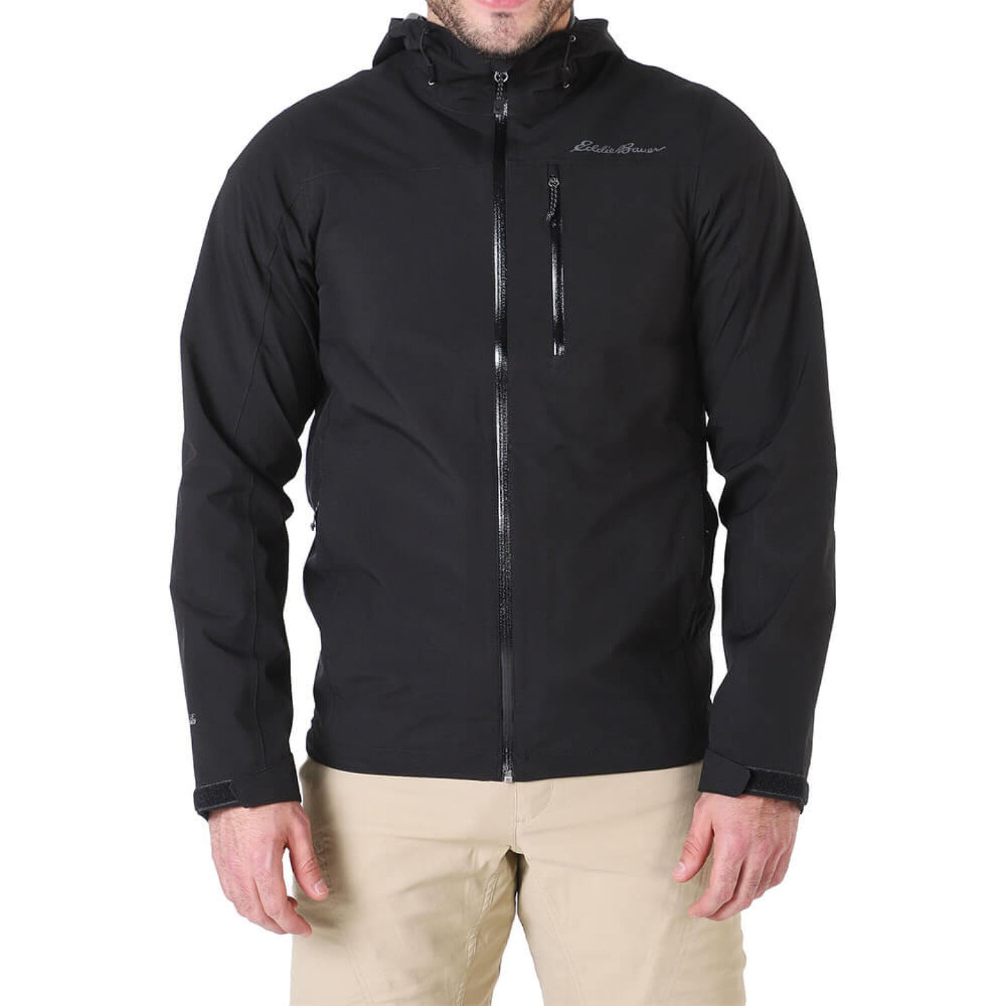 JACKET IMPERMEABLE PARA HOMBRE EDDIE BAUER CLOUD CAP 2.0 - NEGRO