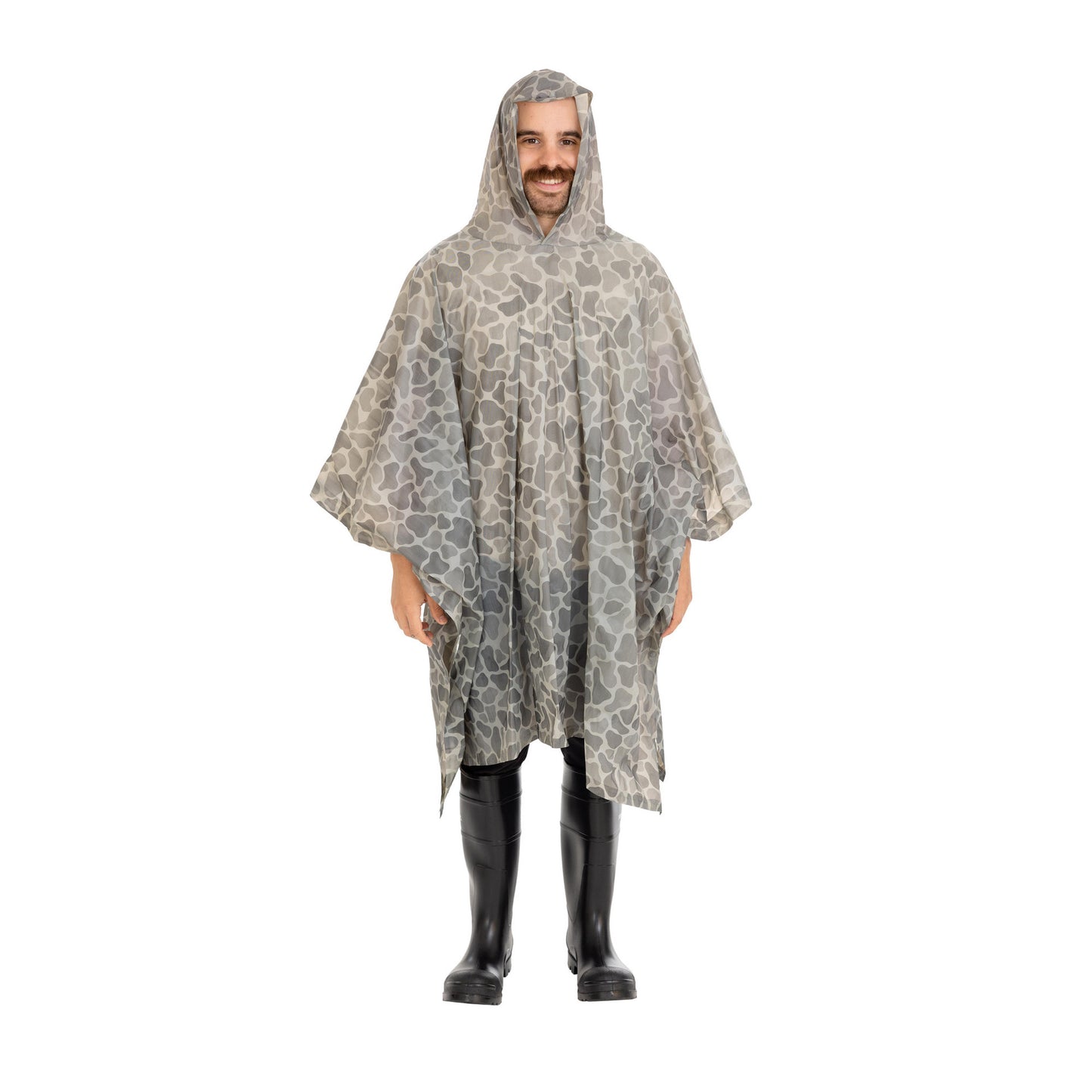PONCHO DE VINIL STANSPORT HOODED 52X80 IN - CAMO#4