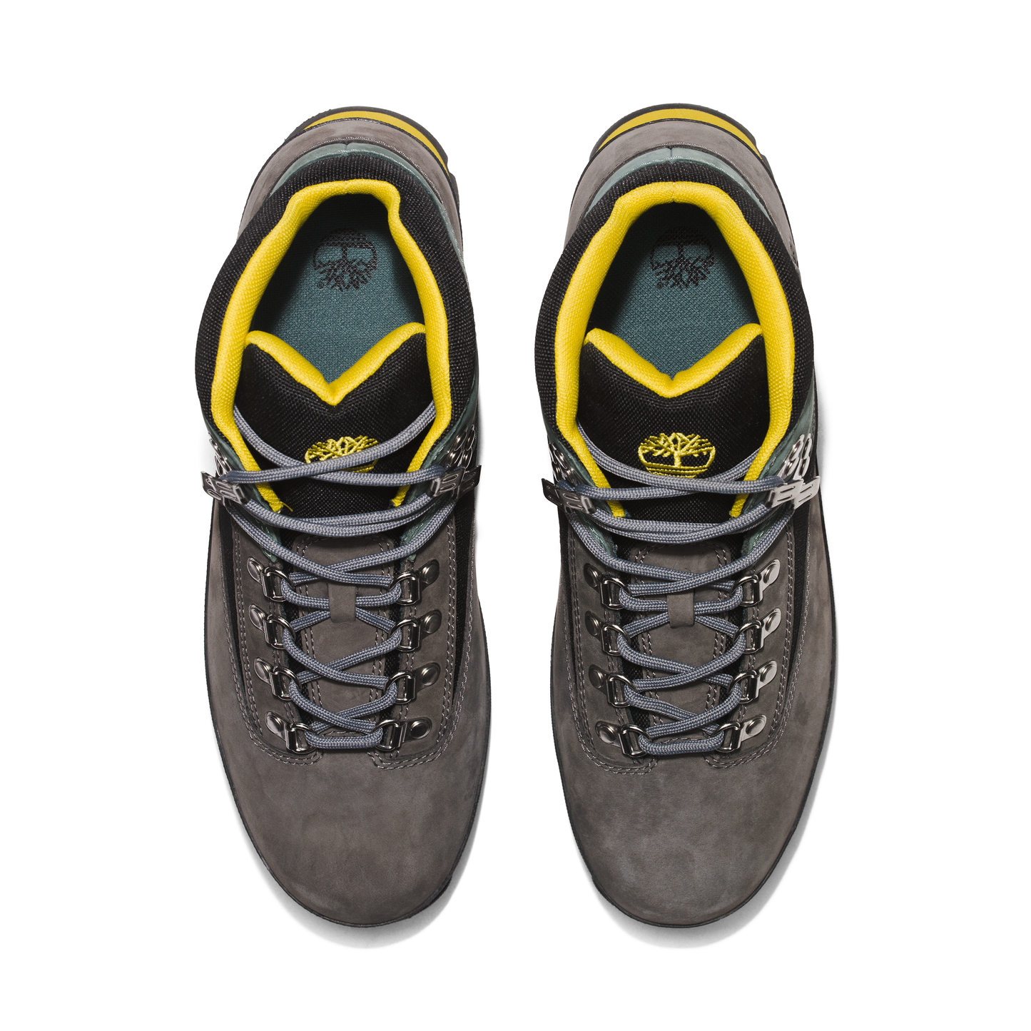 Botas Timberland Euro Hiker Hombre Grises con Verde | Outdoor Adventure Colombia