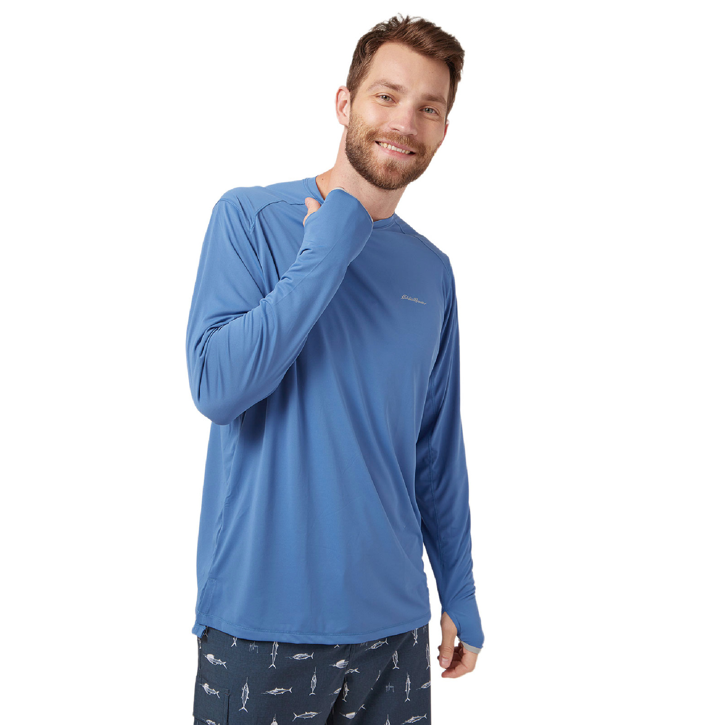 CAMISETA HOMBRE SOLARFOIL UPF 2.0 MANGA LARGA / EDDIE BAUER