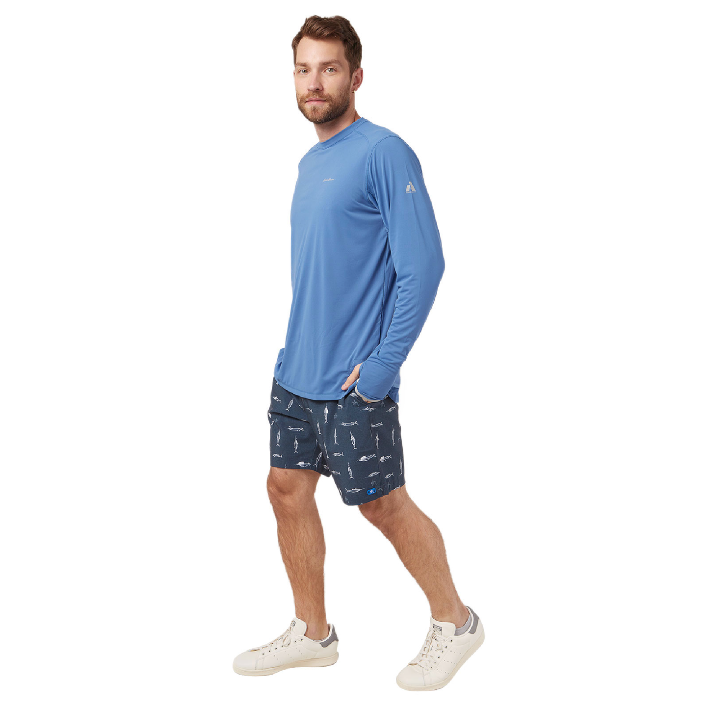 CAMISETA HOMBRE SOLARFOIL UPF 2.0 MANGA LARGA / EDDIE BAUER