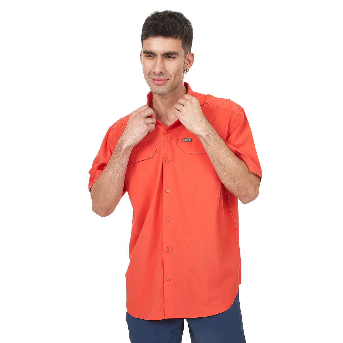 CAMISA DE HOMBRE ITAMUT 2.0 SS / OUTDOOR ADVENTURE NARANJA