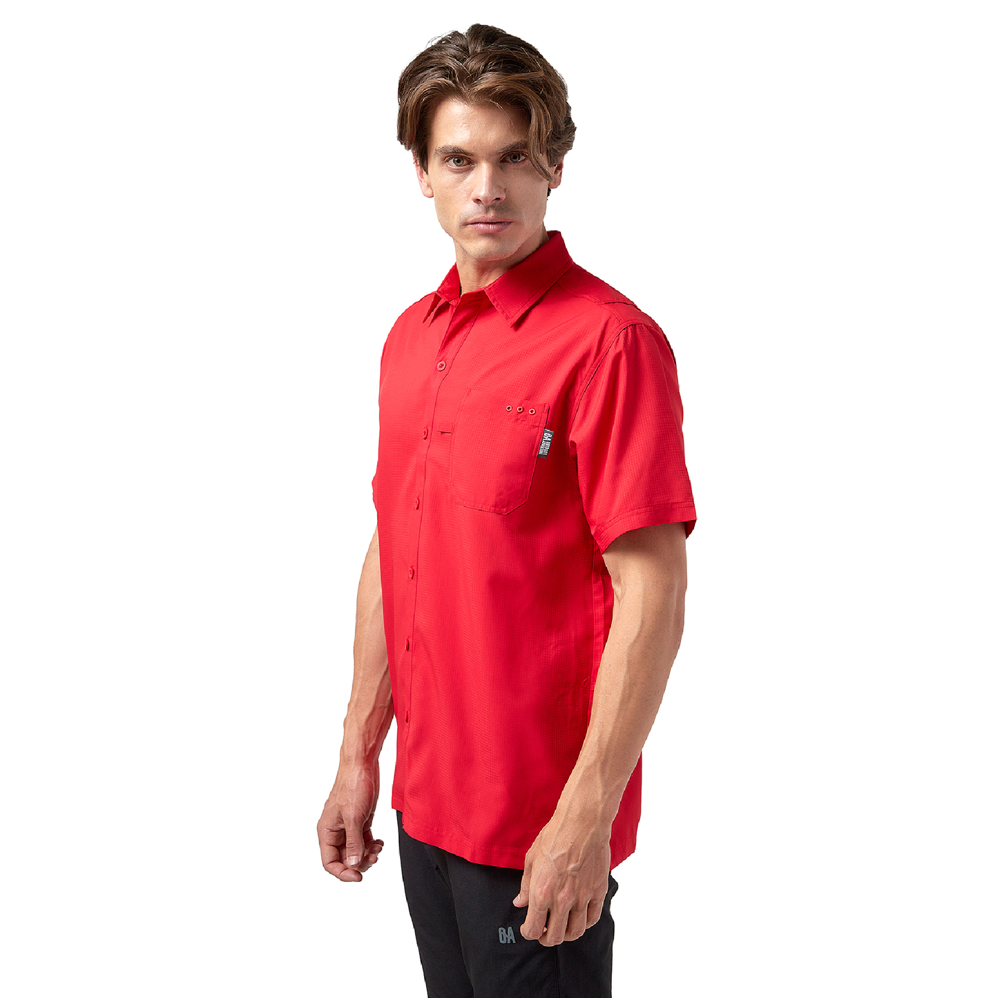 CAMISA DE HOMBRE QUEPOS ROJO / OUTDOOR ADVENTURE
