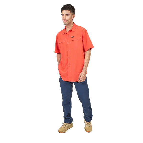CAMISA DE HOMBRE ITAMUT 2.0 SS / OUTDOOR ADVENTURE NARANJA