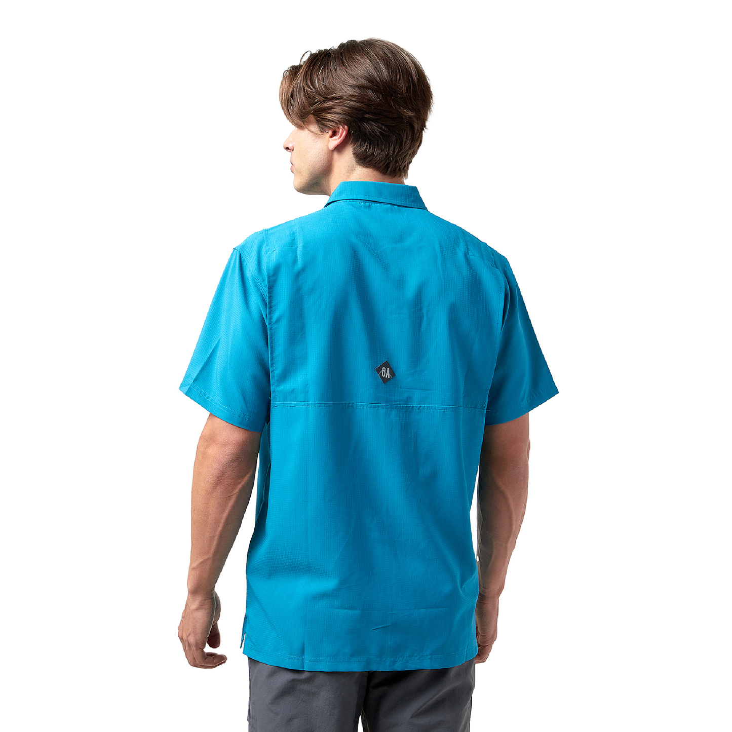 CAMISA DE HOMBRE QUEPOS AZUL / OUTDOOR ADVENTURE