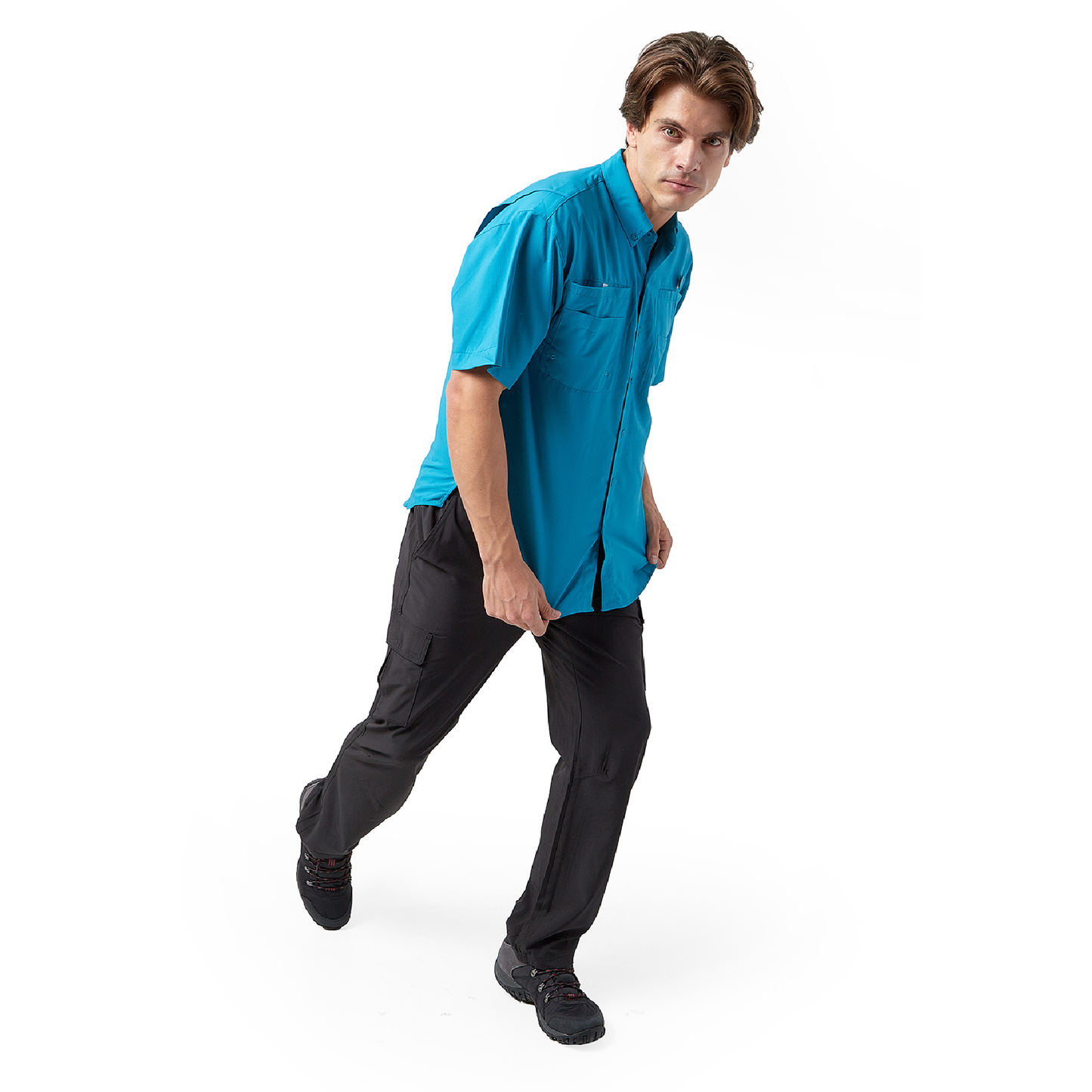 CAMISA DE HOMBRE SAMARA AZUL / OUTDOOR ADVENTURE