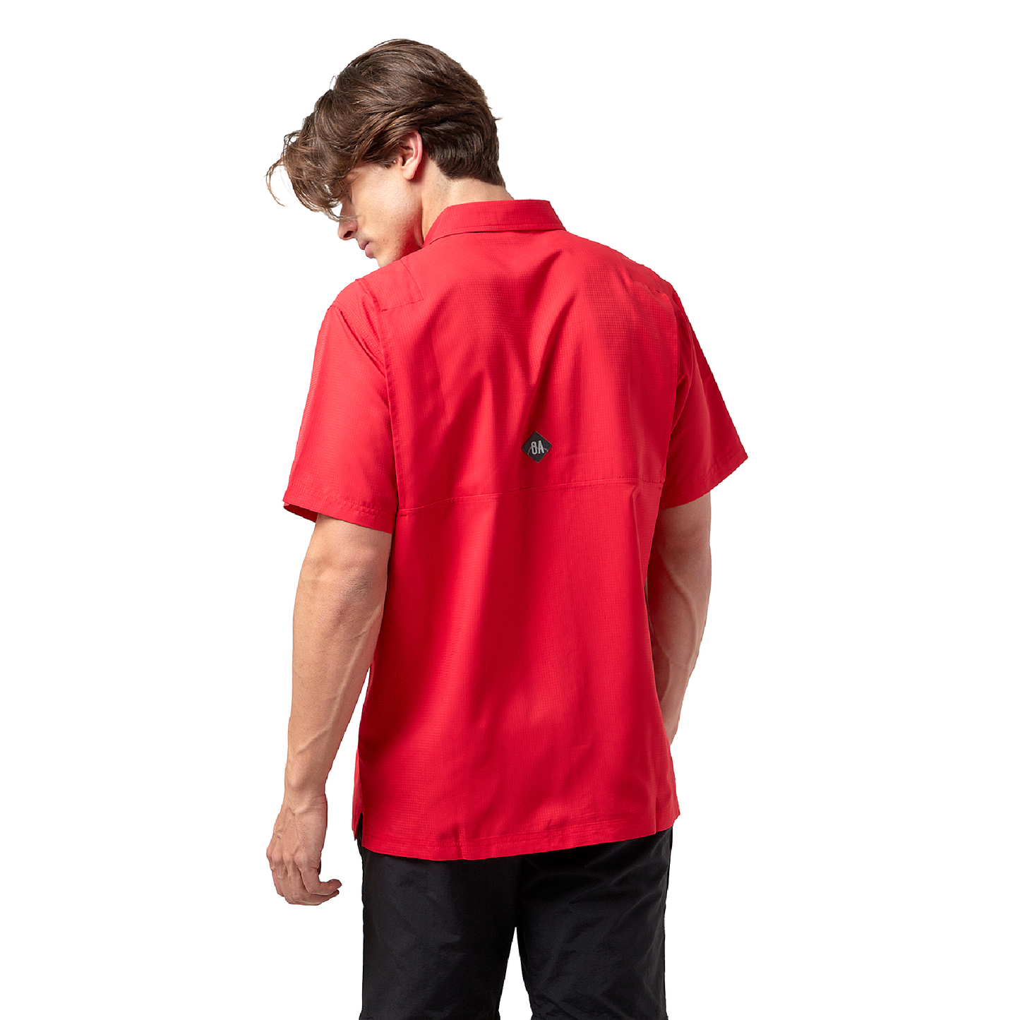 CAMISA DE HOMBRE QUEPOS ROJO / OUTDOOR ADVENTURE