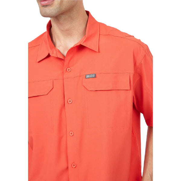 CAMISA DE HOMBRE ITAMUT 2.0 SS / OUTDOOR ADVENTURE NARANJA