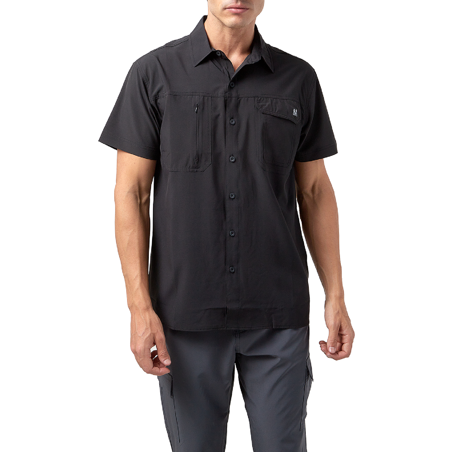 Camisa Hombre Las Perlas Outdoor Adventure Negra