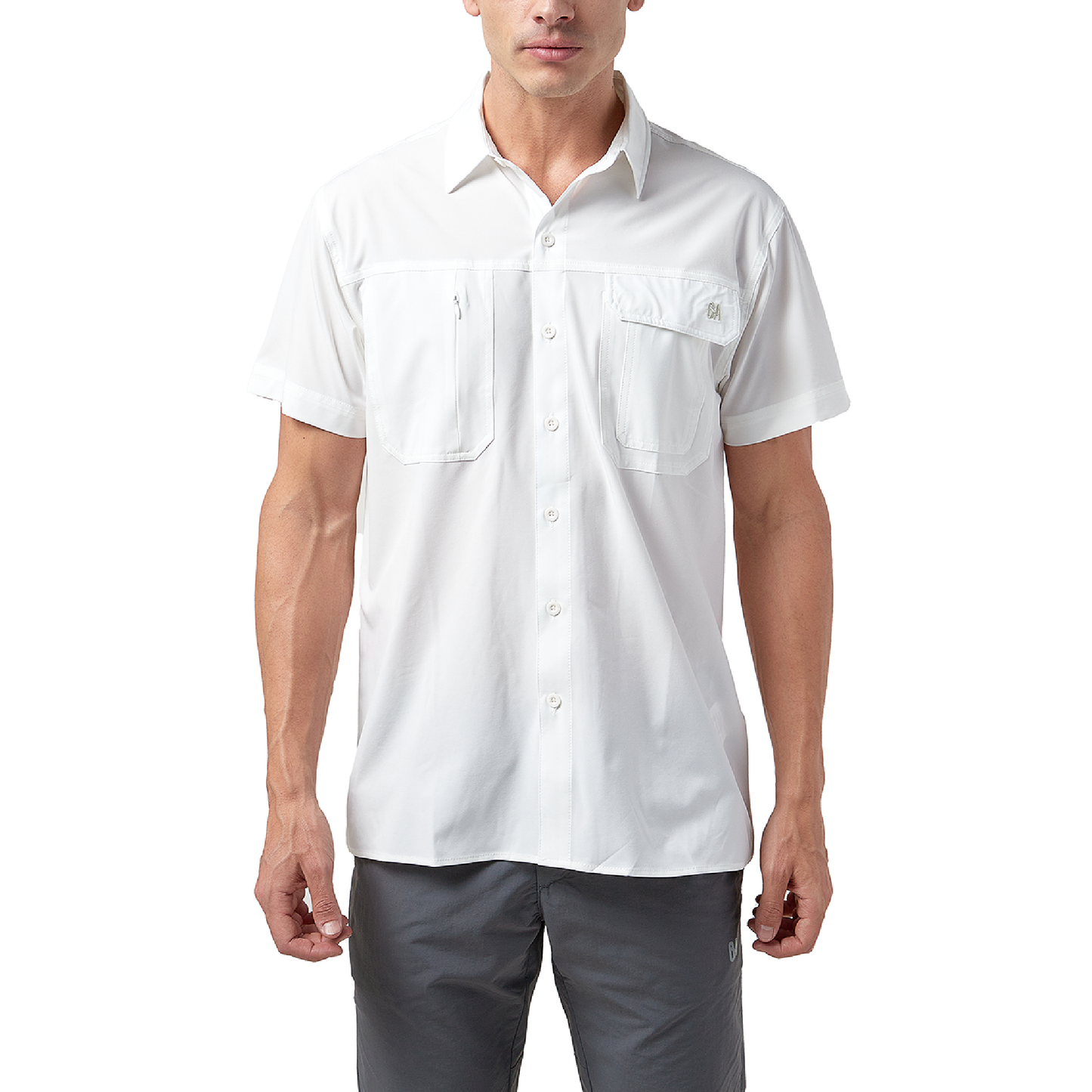 Camisa Hombre Las Perlas Outdoor Adventure Blanca
