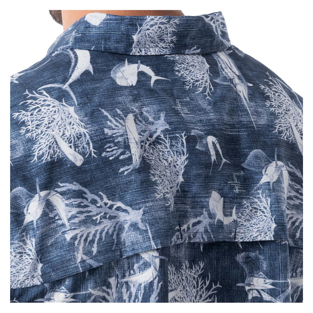 CAMISA MANGA LARGA PARA PESCA DENIM SHELLS - BRIGHT WHITE