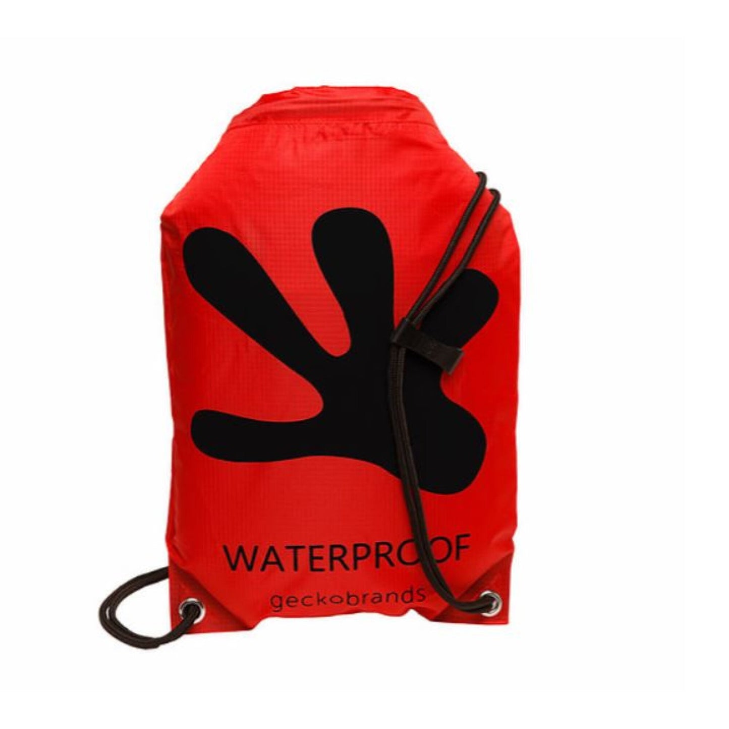 BOLSO IMPERMEABLE 10L - ROJO/NEGRO