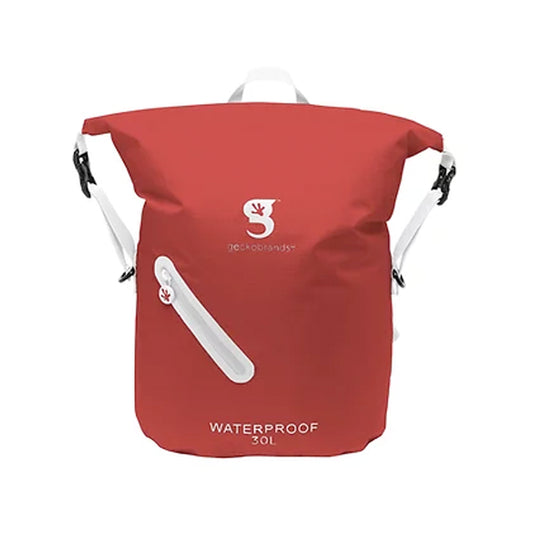 MOCHILA IMPERMEABLE 30L - ROJO/BLANCO#1