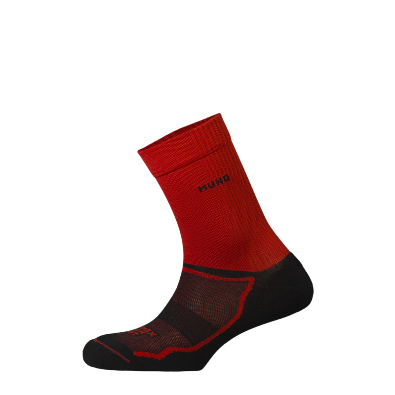 CALCETINES TREKKING CARES - ROJO