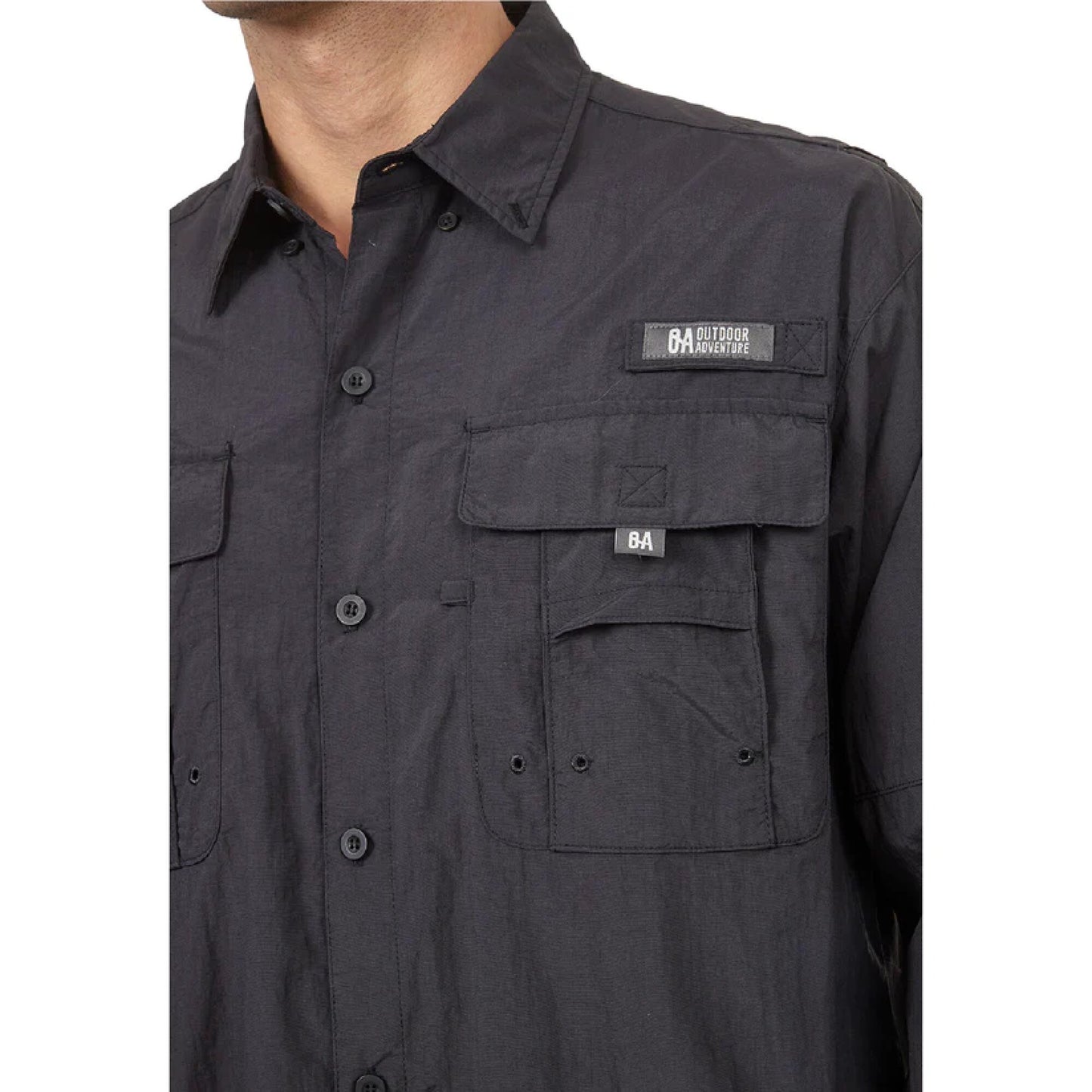 CAMISA HOMBRE COIBA LS / OUTDOOR ADVENTURE#NEGRO
