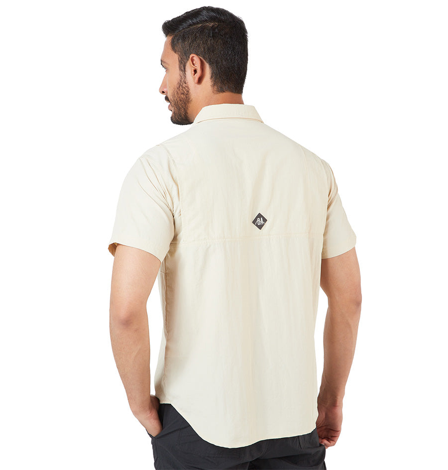 Camisa OA Gamboa Manga Corta Hombre Khaki |Outdoor Adventure Colombia