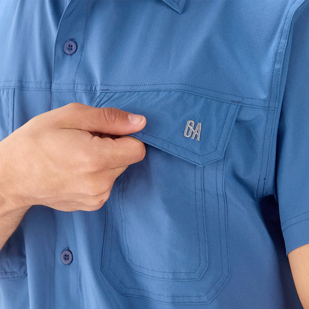 Camisa Manga Corta Hombre Las Perlas Outdoor Adventure