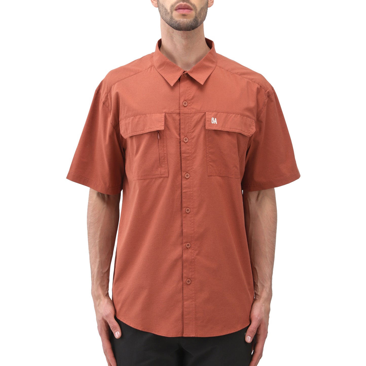 Camisa Manga Corta para hombre Canaima Outdoor Adventure - Naranja