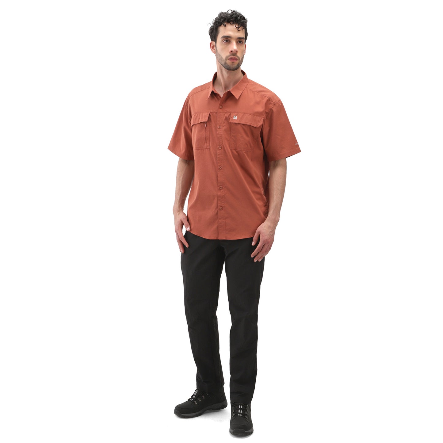 Camisa Manga Corta para hombre Canaima Outdoor Adventure - Naranja