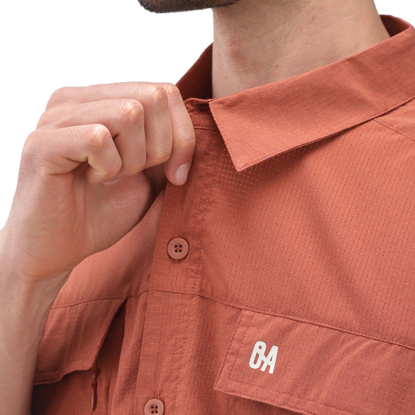 Camisa Manga Corta para hombre Canaima Outdoor Adventure - Naranja