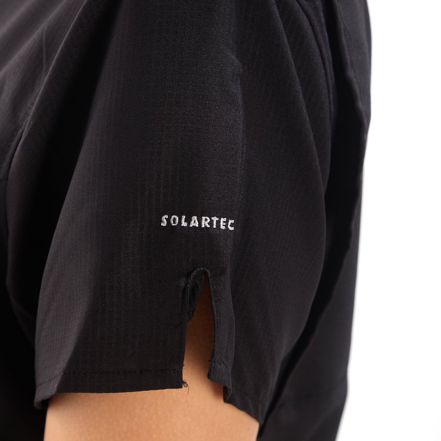 CAMISA MUJER SAMARA MANGA CORTA / OUTDOOR ADVENTURE#NEGRO