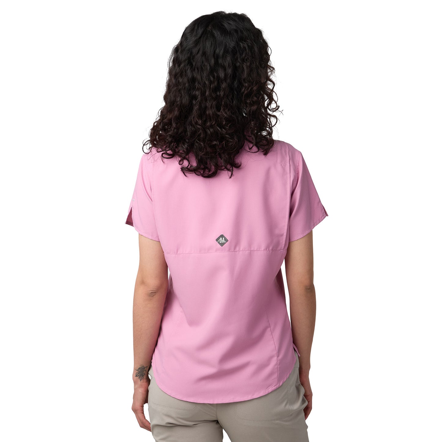 Camisa Manga Corta Mujer Samara Outdoor Adventure - Rosa