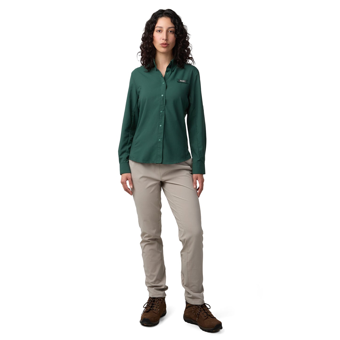 Camisa Manga Larga Mujer Samara Outdoor Adventure - Verde