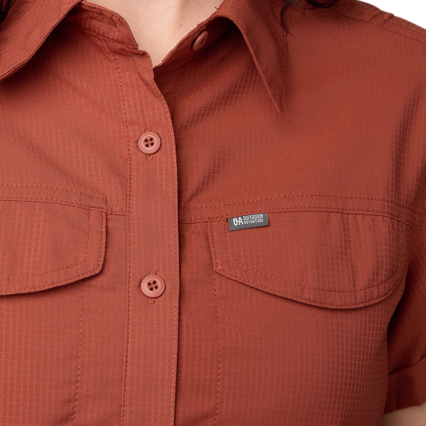 CAMISA MUJER OROSI MANGA CORTA OUTDOOR ADVENTURE