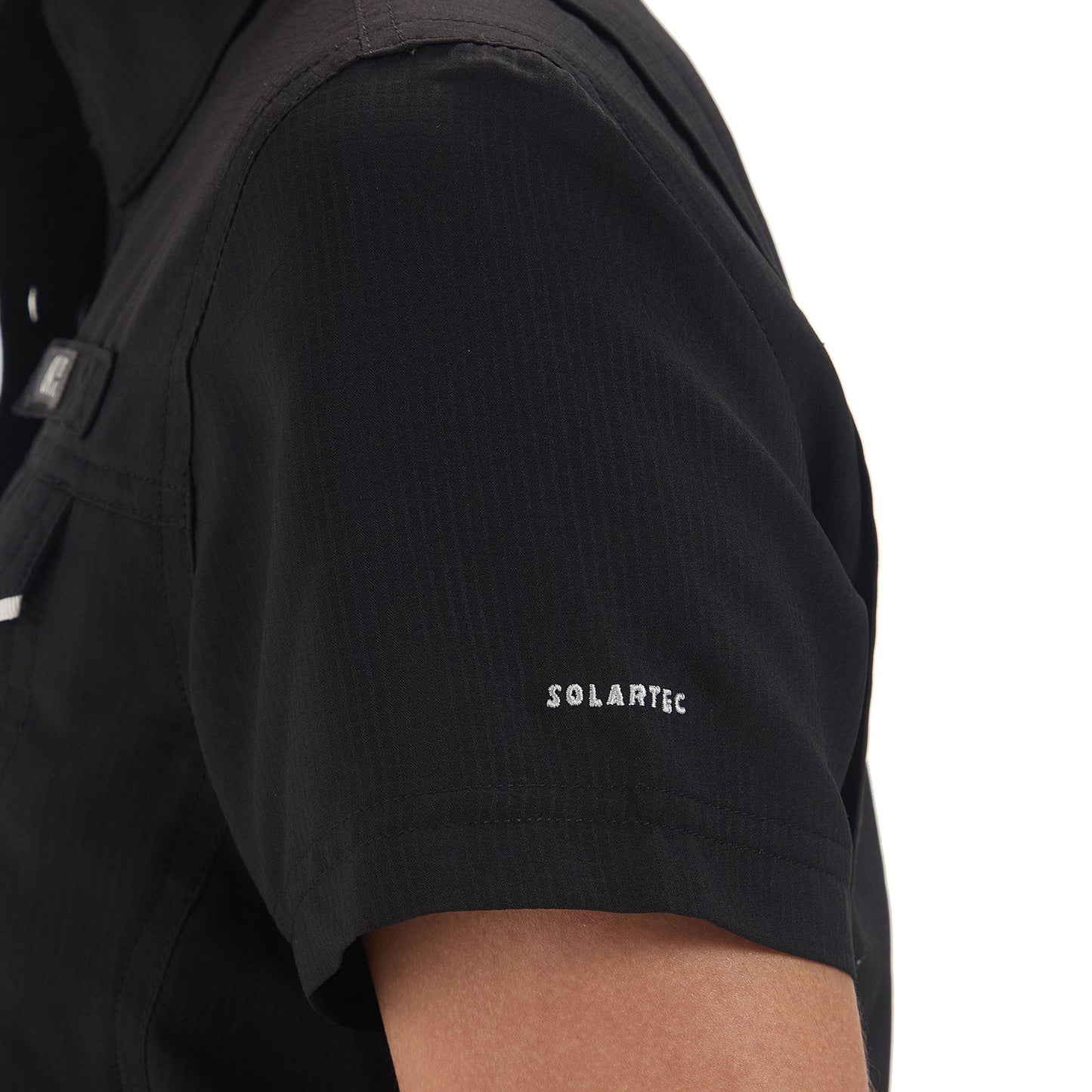 Camisa Manga Corta Mujer Roatan Outdoor Adventure - Negro