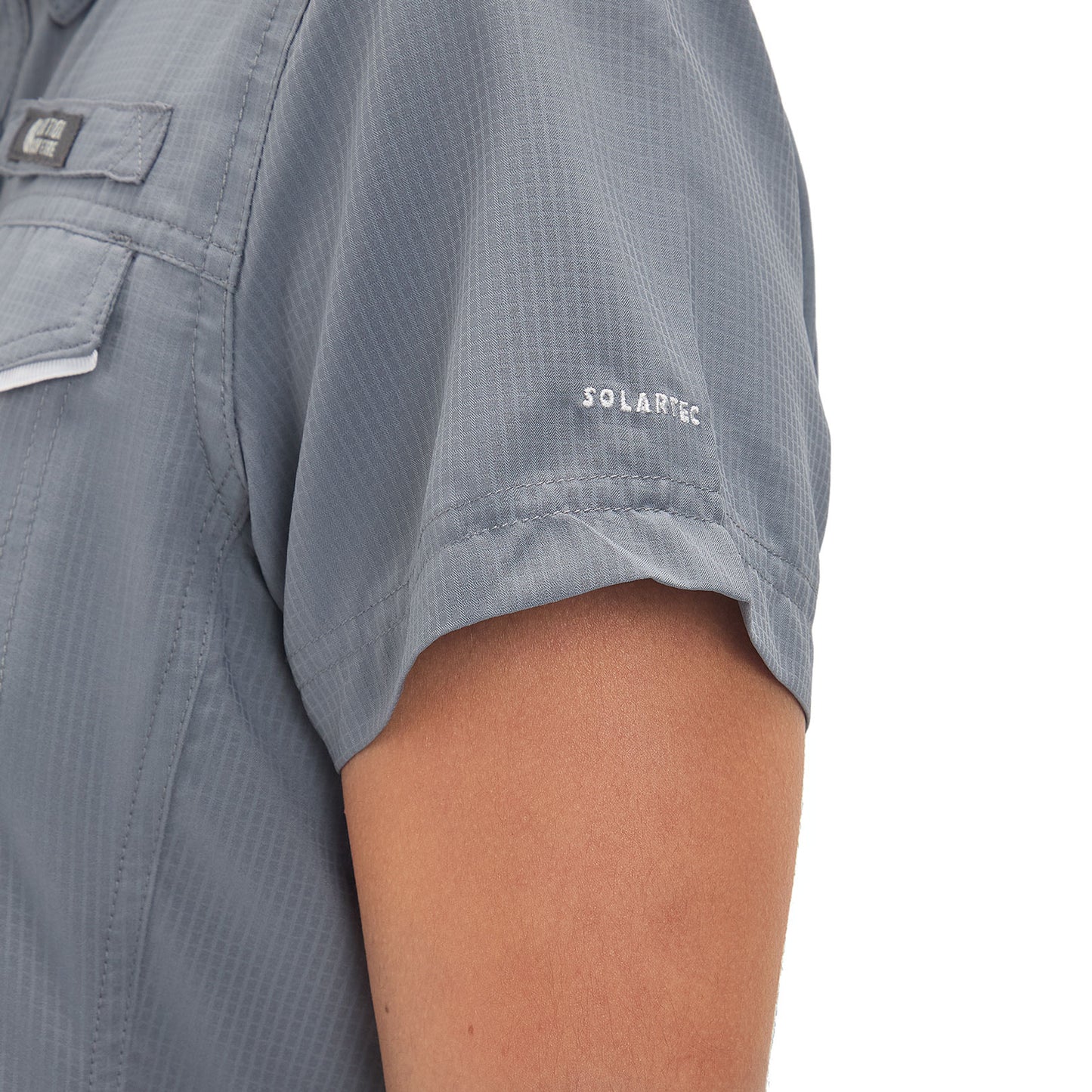 Camisa Manga Corta Mujer Roatan Outdoor Adventure - Gris